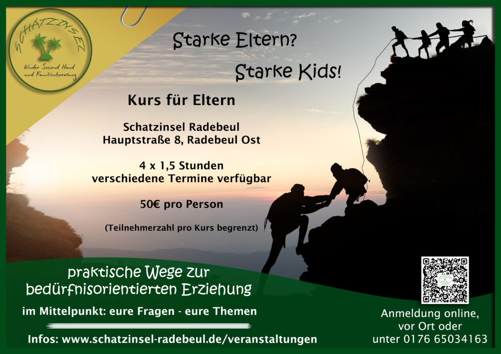 Schatzinsel Radebeul - Kinder Second Hand - Familienberatung - Nachhaltigkeit - Kurse